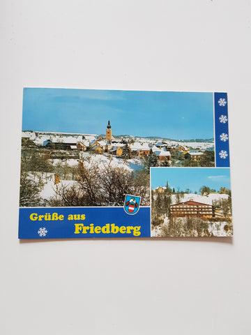 AK Grüße aus Friedberg.