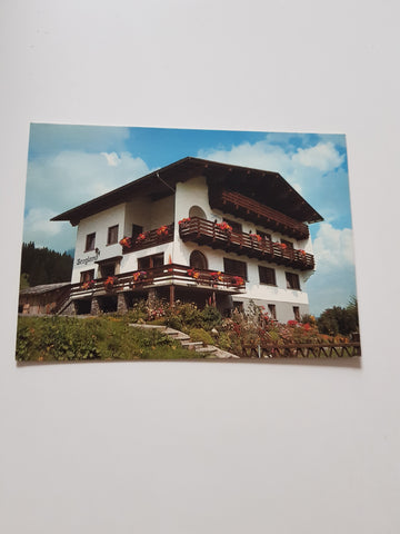 AK Lech am Arlberg. Haus Bergland. Fam. Josef Bischof.