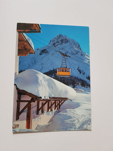 AK Lech am Arlberg. Rüfikopfseilbahn.