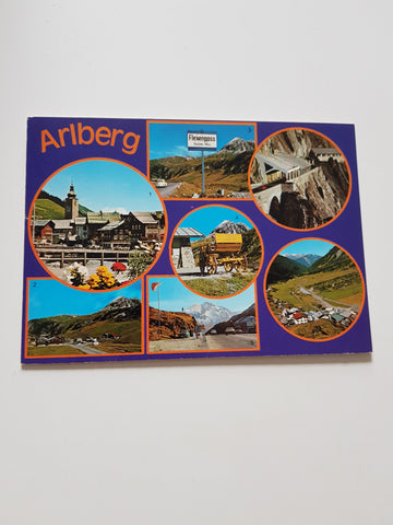AK Am Arlberg.