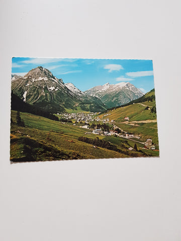 AK Stubenbach mit Lech und Omeshorn.