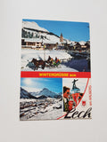 AK Wintergrüsse aus Lech am Arlberg.