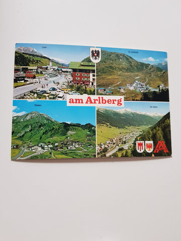 AK Am Arlberg.