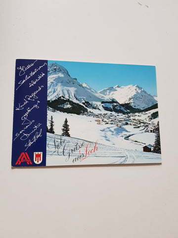 AK Liebe Grüße aus Lech.