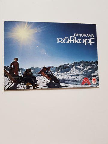 AK Panorama Rüfikopf. Lech am Arlberg.