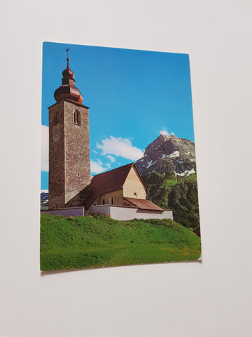 AK Lech am Arlberg. Pfarrkirche St. Nikolaus.