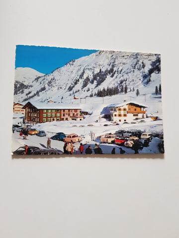 AK Lech am Arlberg. Gasthof Post. Fam. Moosbrugger.