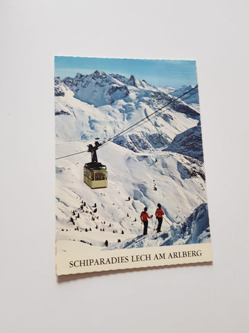 AK Schiparadies Lech am Arlberg.