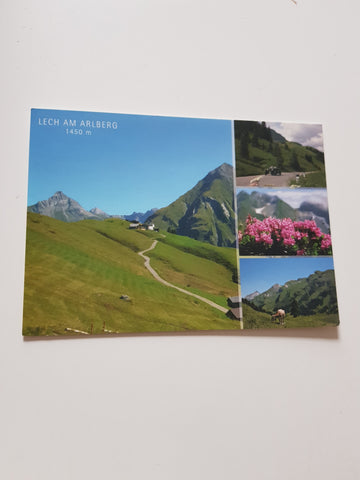 AK Lech am Arlberg. Pfefferkorn's Hotel.