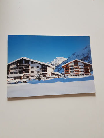 AK Lech am Arlberg. Omesberg Hotel Gasthof Familie Bucher. Bergheim Hotel/Appartements Familie Bucher.