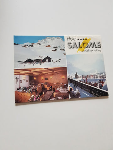 AK Oberlech am Arlberg. Hotel Salome.