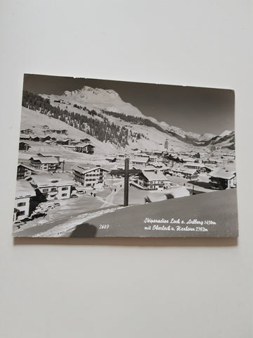 AK Lech am Arlberg mit Oberlech.