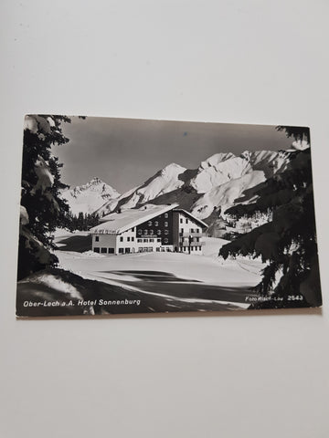 AK Ober-Lech am Arlberg Hotel Sonnenburg.