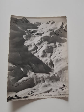 AK Zürs am Arlberg. Skilifte Zürsersee u. Madloch.