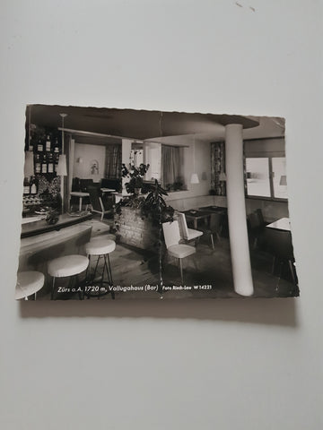 AK Zürs am Arlberg. Vallugahaus (Bar).