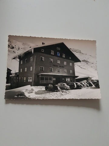 AK Zürs am Arlberg. Pension Hirlanda.