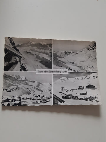 AK Skiparadies Zürs am Arlberg.