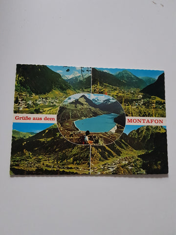 AK Grüße aus dem Montafon.