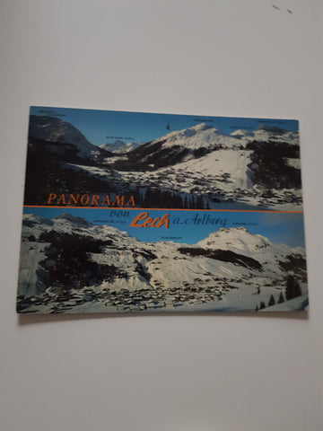 AK Panorama von Lech am Arlberg.