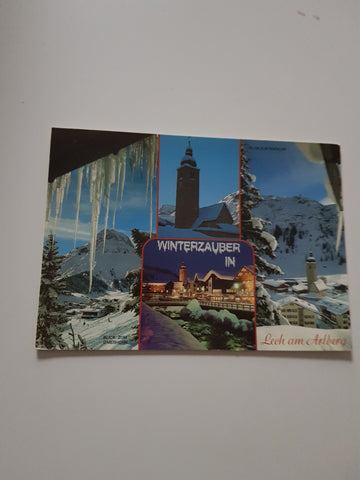 AK Winterzauber in Lech am Arlberg.