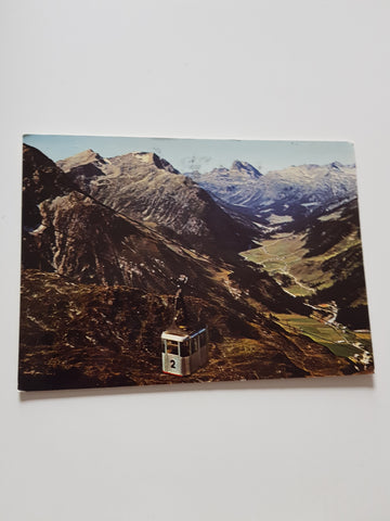 AK Lech am Arlberg. Rüfikopfbergbahn.