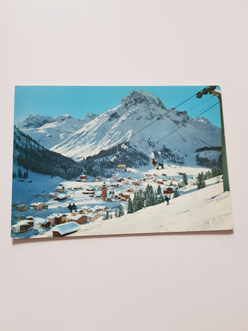 AK Lech am Arlberg. Schlosskopflift.