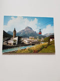AK Lech am Arlberg mit Omeshorn und Seilschwebebahn Oberlech.