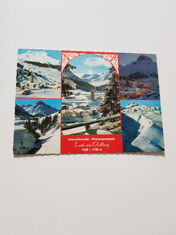 AK Internationaler Wintersportplatz Lech am Arlberg.
