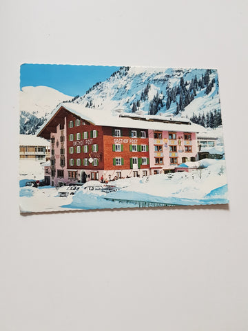 AK Lech am Arlberg. Gasthof Post.