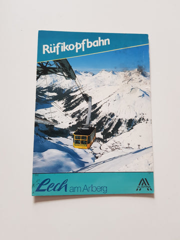AK Rüfikopfbahn. Lech am Arlberg.