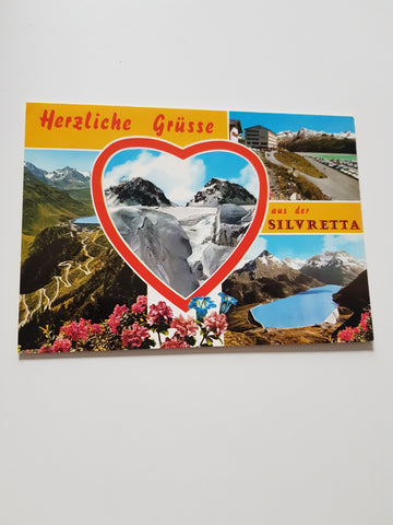 AK Herzliche Grüsse aus der Silvretta.