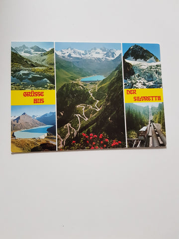 AK Grüsse aus der Silvretta.