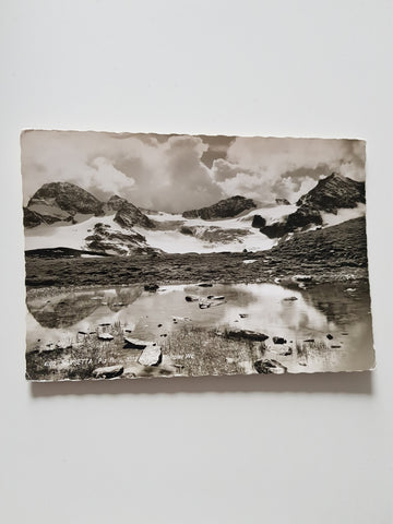 AK Silvretta. Piz Buin vom Bieltaler Weg.