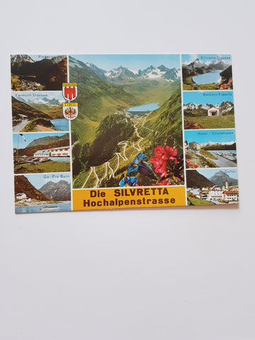 AK Die Silvretta Hochalpenstrasse.