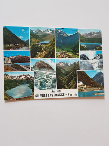 AK An der Silvrettastrasse.