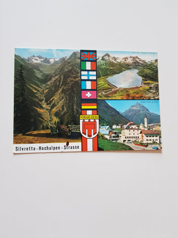 AK Silvretta Hochalpen Strasse.