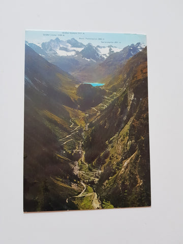 AK Silvretta Hochalpenstraße mit Litzner und Seehorn.