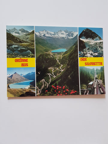 AK Grüsse aus der Silvretta.