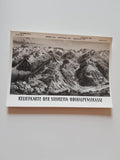 AK Reliefkarte der Silvretta-Hochalpenstraße.
