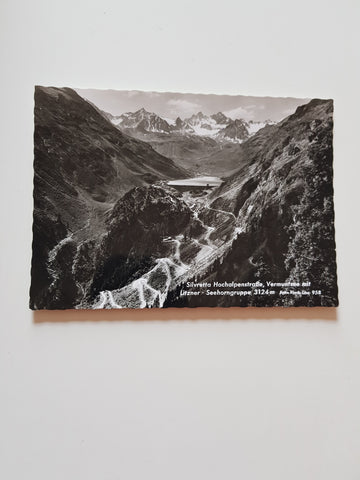 AK Silvretta Hochalpenstraße, Vermuntsee mit Litzner Seehorngruppe.