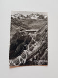 AK Silvretta Hochalpenstrasse mit Vermuntstausee und Litznergruppe.