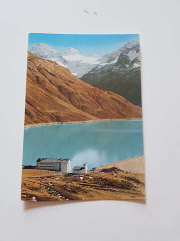 AK Silvrettasee mit Hotel.