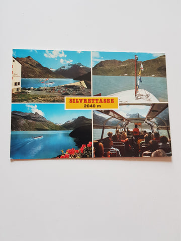 AK Silvrettasee. Eine Rundfahrt an Bord der Silvretta.