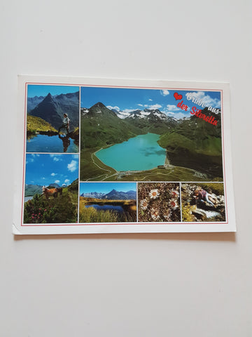 AK Grüße aus der Silvretta.