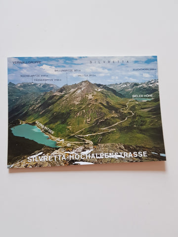 AK Silvretta Hochalpenstrasse.