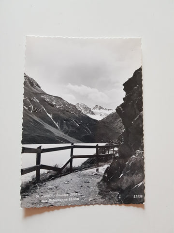 AK Silvretta Stausee mit Buingruppe.