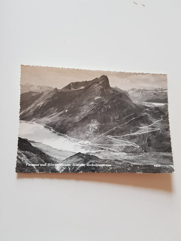 AK Vermunt und Silvrettastausee Silvretta Hochalpenstrasse.