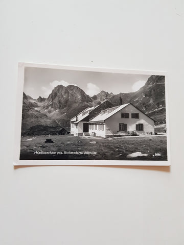 AK Madlener Haus geg. Hochmaderer. Silvretta.