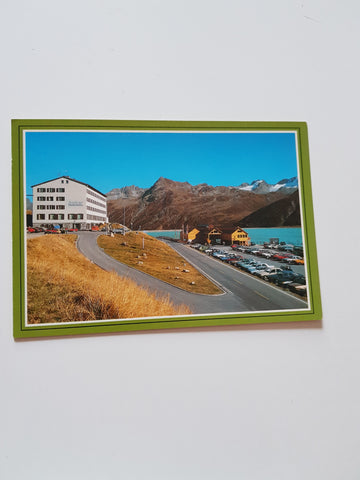 AK Bielerhöhe. Silvretta-Stausee mit Berghotel Bielerhöhe.