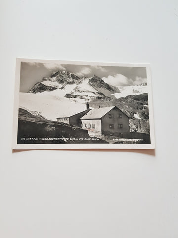 AK Silvretta: Wiesbadnerhütte. Piz Buin.
